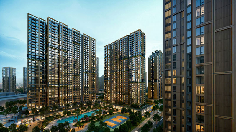Kiến trúc dự án The Cityon do NBBJ thiết kế