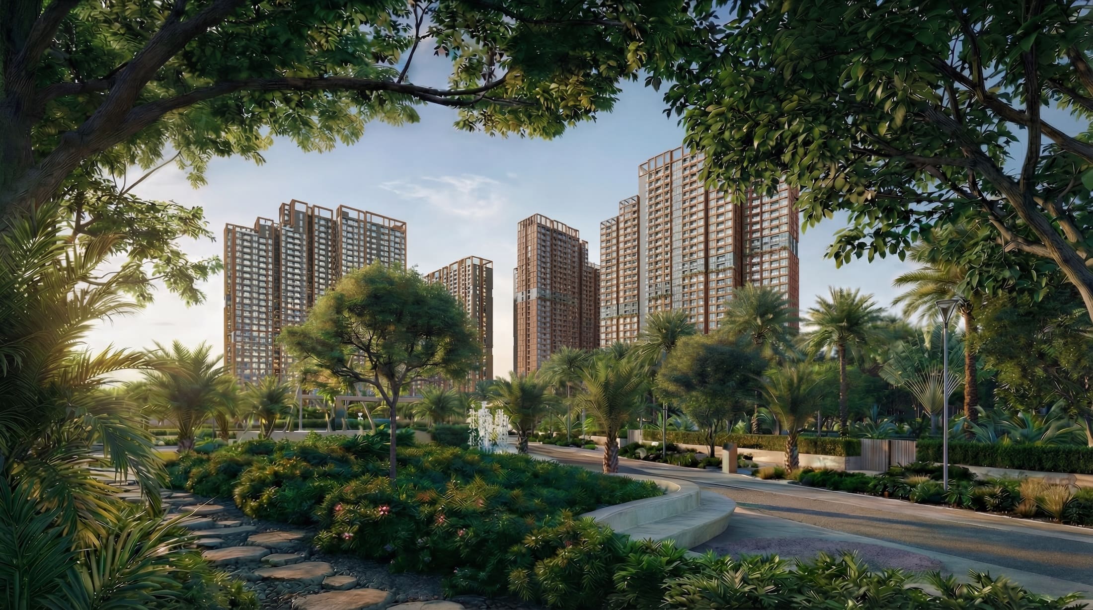 Không gian sống tại The Cityon